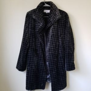 Calvin Klein Faux Fur Coat